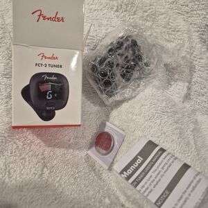 Fender FCT-2 Clip-On Tuner - Black